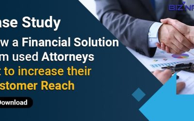 How a Financial Solution Firm used Attorneys list to increase their Customer Reach
