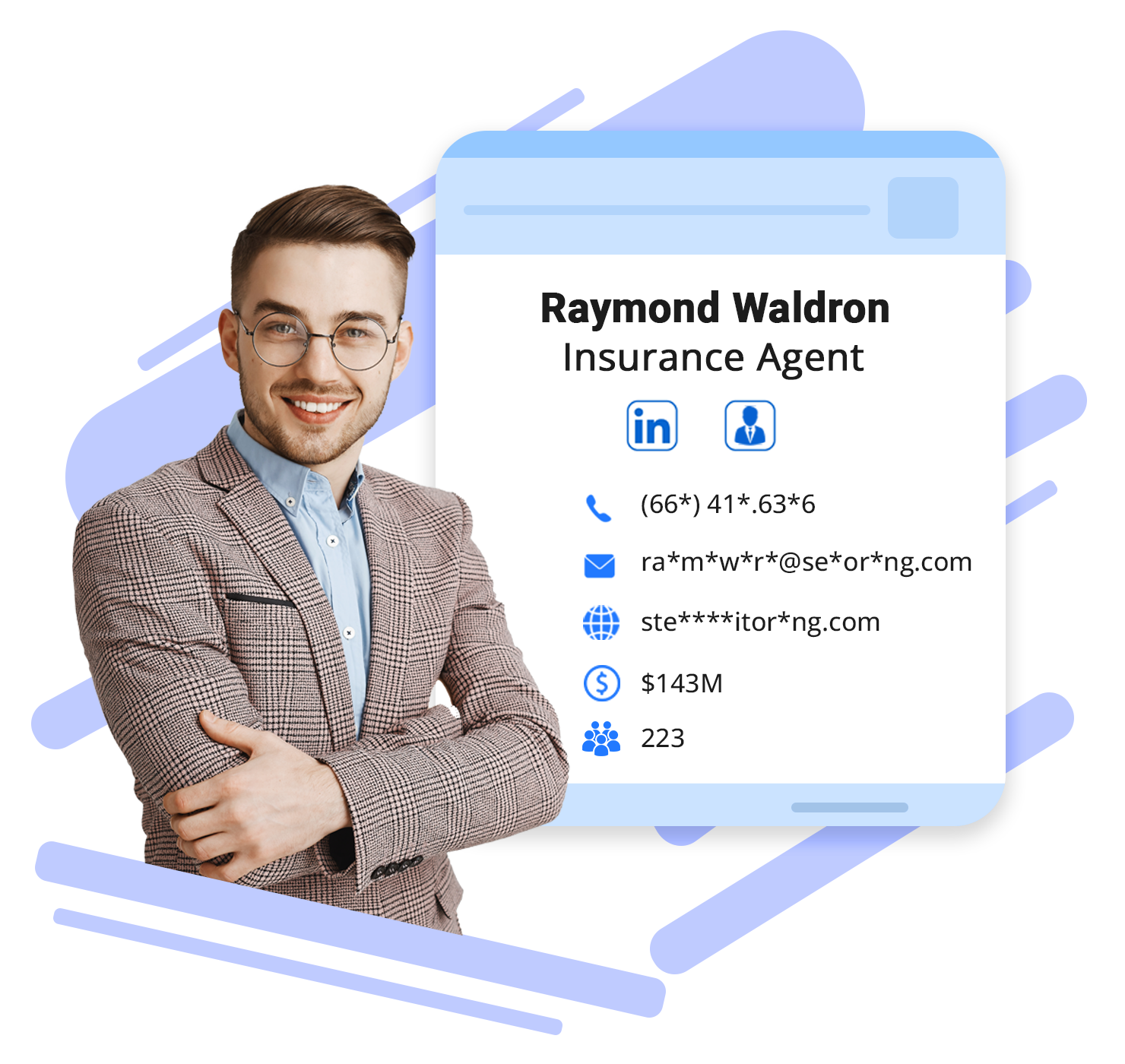 Insurance agents Email list and mailing database