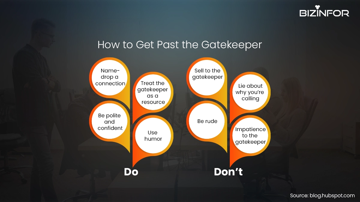 Build Trust with Gatekeepers